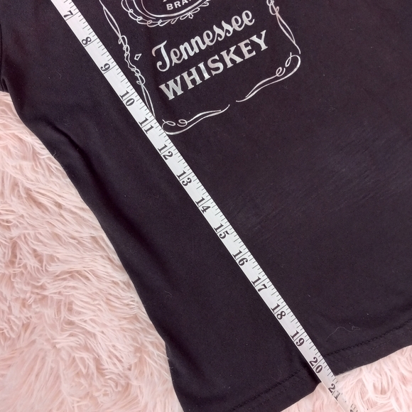 ⭐️Y2k emo/goth rare Jack Daniel's bartending top! Baby doll tee! 💕 - Picture 6 of 10